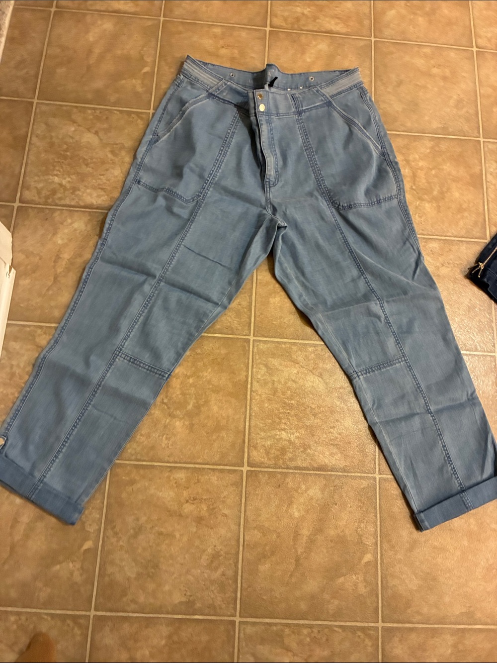 White House Black Market Light Blue Relaxed Women's Jeans